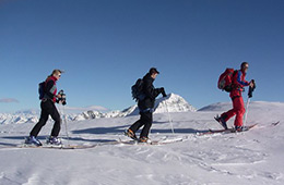 Activité sport : ski de randonnée